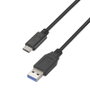 Aisens Cable USB 3.1 Gen 2 USB-C a USB-A 10Gbps 0,5m Negro